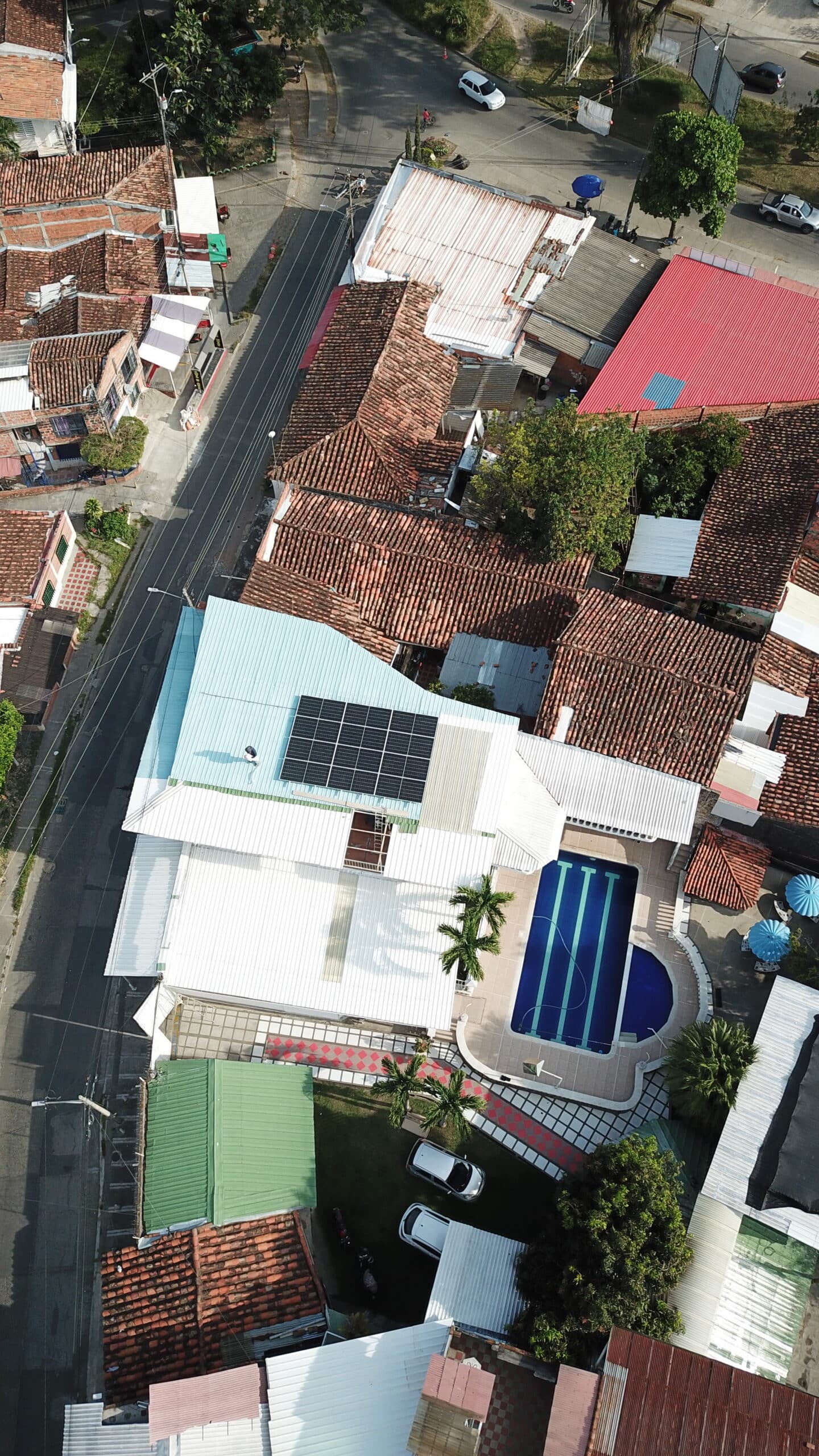 Sistema solar Cartago Valle del Cauca 74 kWp