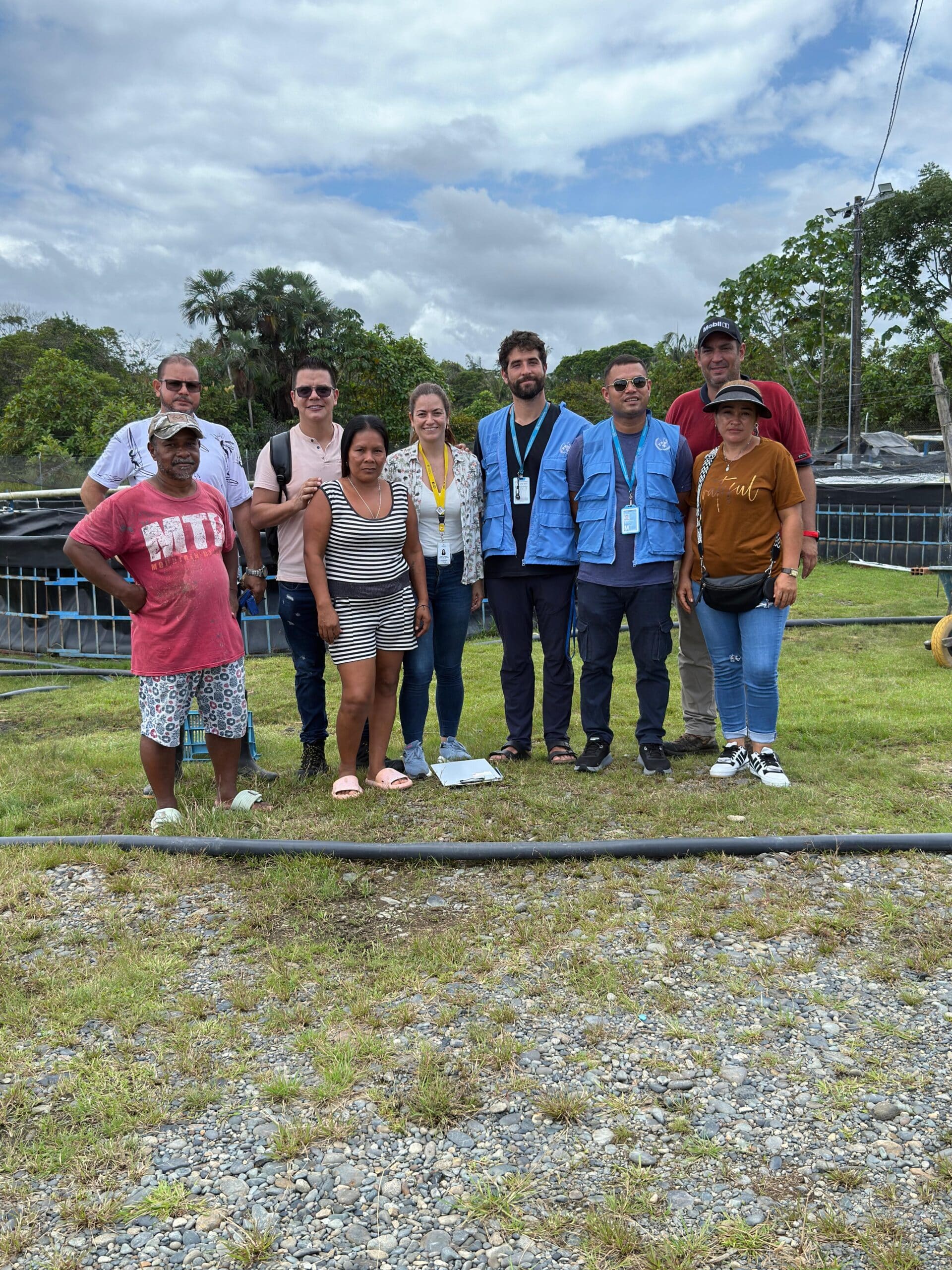 Proyecto piscícola solar Quibdó ONU Valle del Cauca